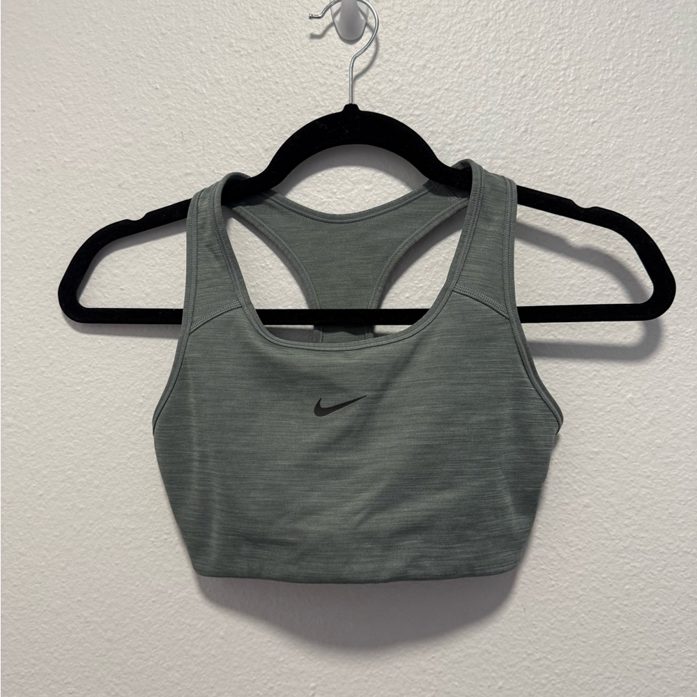 Nike Women's Dri-Fit Gray Sports Bra Size Small